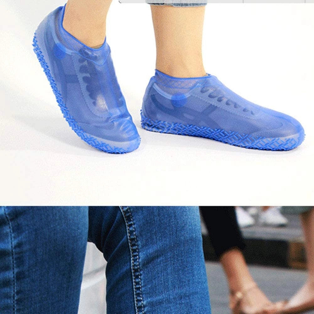 Trade Shop - Copri Scarpe Impermeabile In Silicone Antiscivolo Copriscarpe Lavabili Copertura -