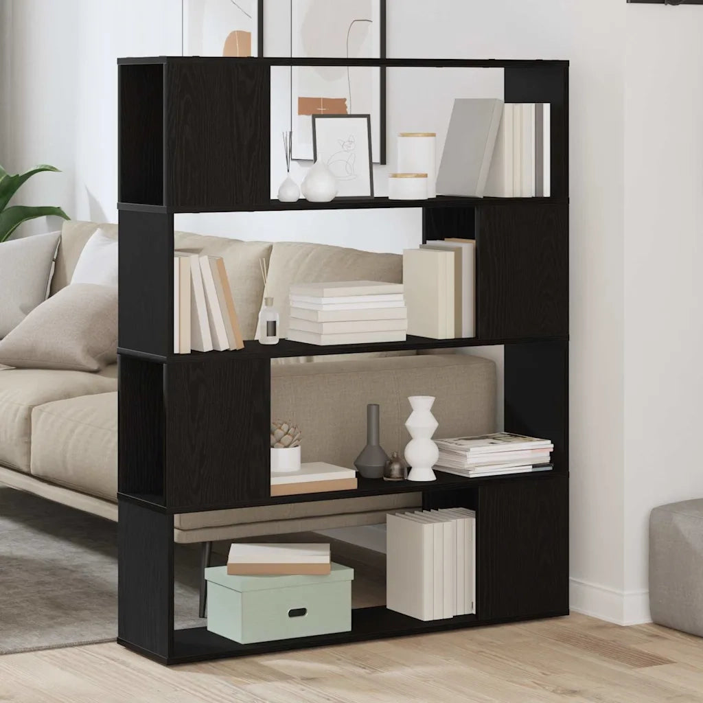 Set mobile TV 100 x 24 x 124,5 cm Rovere Nero 862697