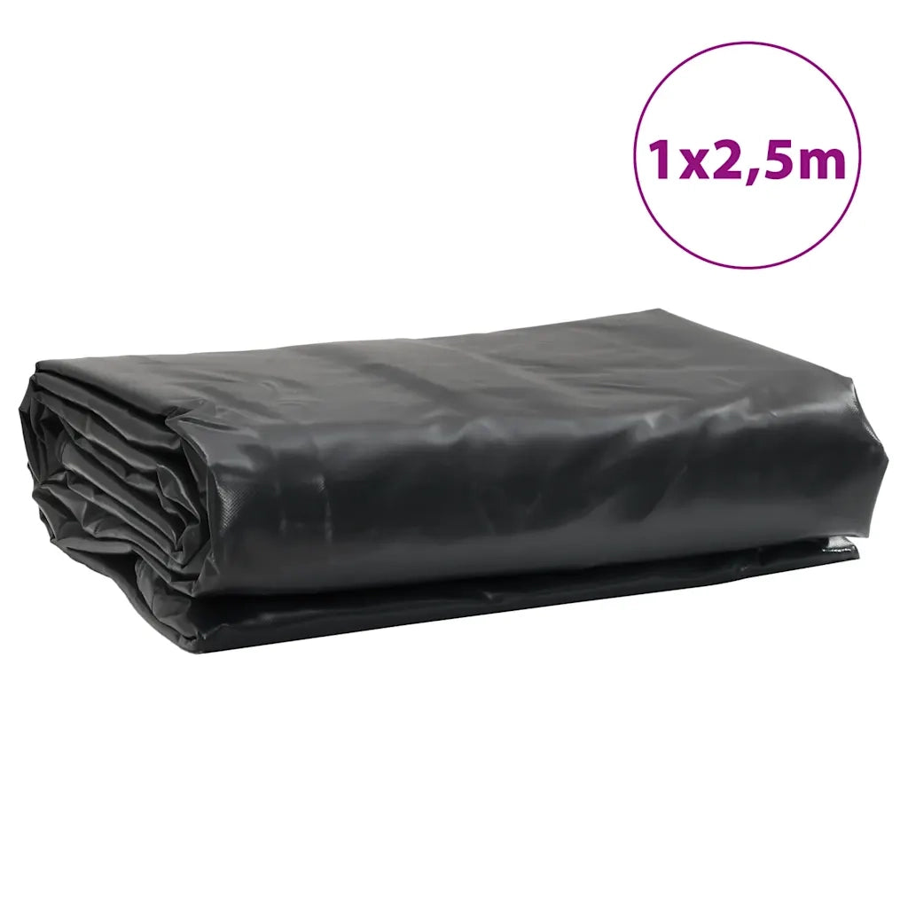 Telone Nero 1x2,5 m 650 g/m² 156074