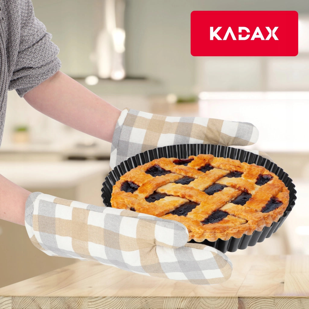 Teglia rotonda antiaderente per crostate KADAX, 30 cm