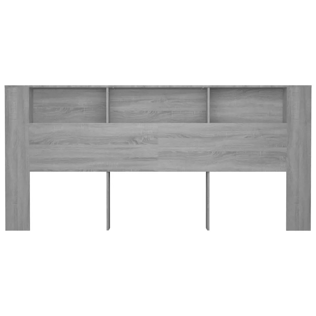 Testiera con Scomparti Grigio Sonoma 220x18,5x104,5 cm cod mxl 45024