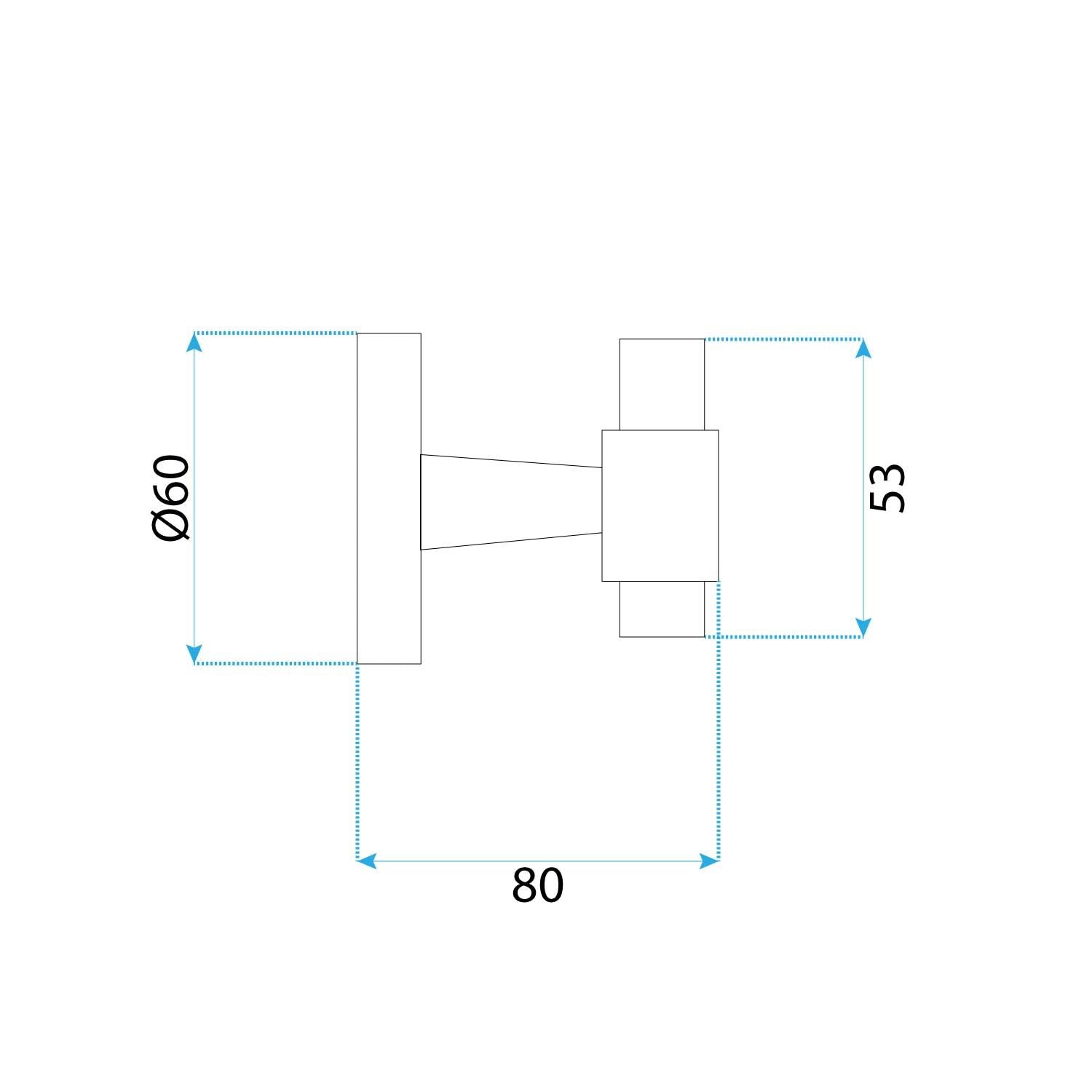 Appendiabiti Da Bagno 16101 Aristo Brushed Nickle