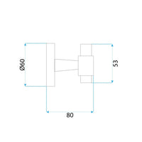 Appendiabiti Da Bagno 16101 Aristo Brushed Nickle