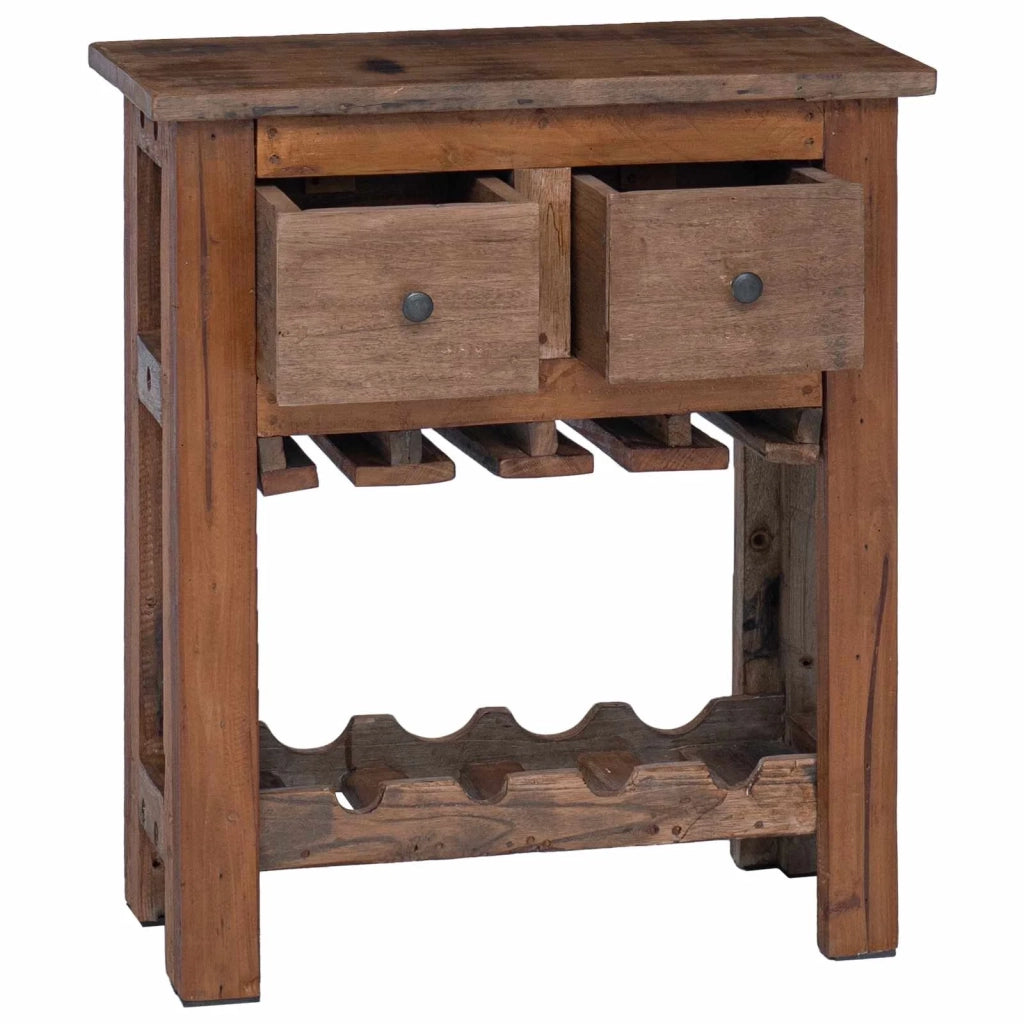 Armadietto Marrone 60 x 30 x 70 cm Legno Recuperato Massello 42012372