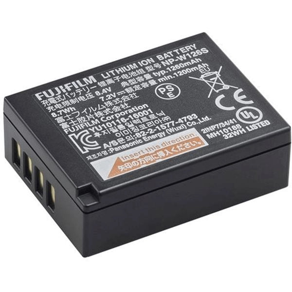 Batteria fuji np-w126s per serie x x10 x-t1 x-t2 pro2 - NPW126S