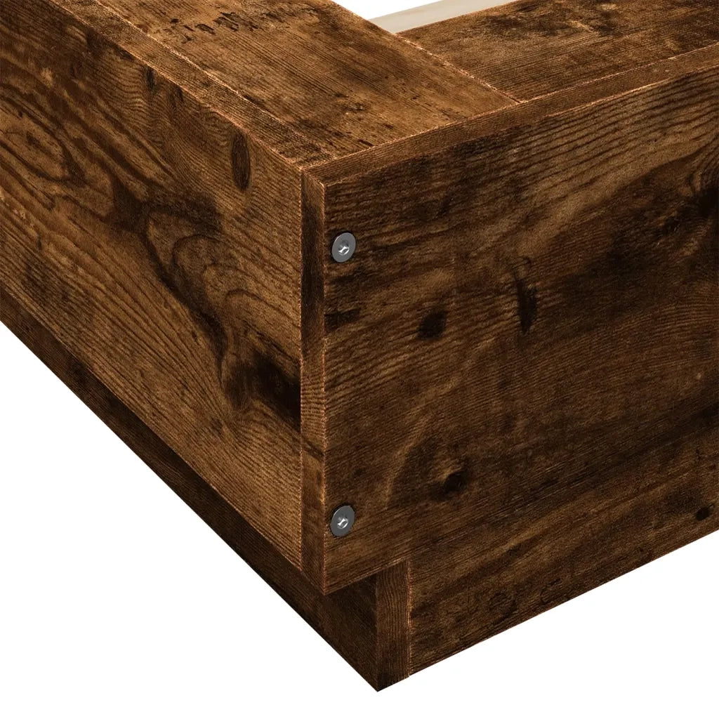 Giroletto Rovere Fumo 90x190 cm in Legno Multistrato 3281242