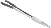 Puntataglio extra lungo da 400 mm / 16 pollici in acciaio per utensili + puntataglio con manico in plastica per manico lungo per riparazioni e uso artigianale