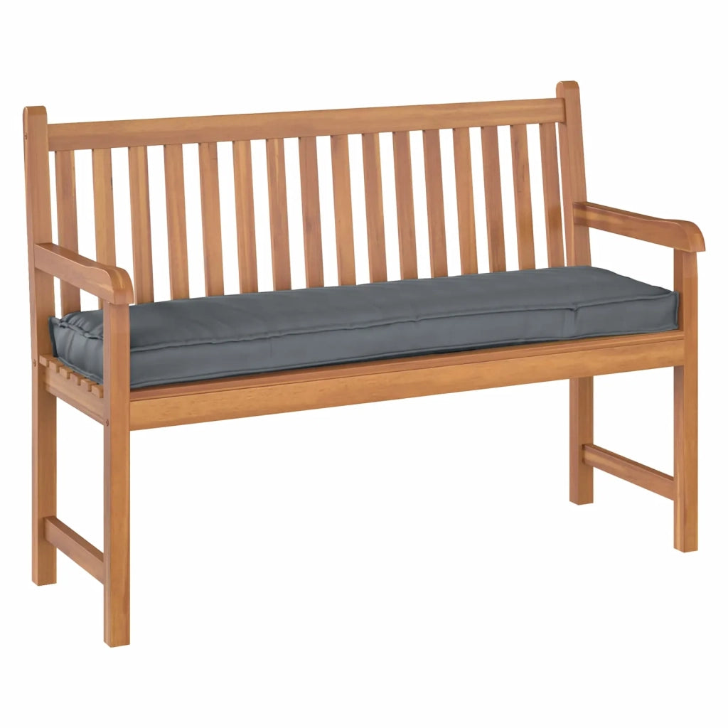 Cuscino Antracite 140 x 40 x 8 cm Tessuto Oxford 42001648