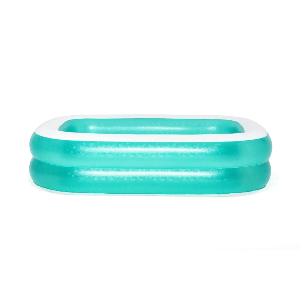 PISCINA FAMILY TURCHESE 201X150XH51CM 2 ANELLI