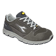Diadora 701175303 Run Scarpa Antinfortunistica Bassa S3S FO SR ESD Nubuck Pull-Up Puntale 200J Taglia 41 colore Grigio Castello