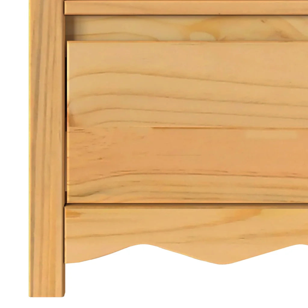 Mobile TV Drammen Rovere 99 x 43 x 55 cm Legno massello di pino 42003042