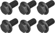 Set di punte per flanella a 6 facce (M12 x 25 mm) - 6 pezzi