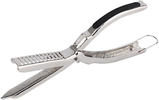 Strumento per eliminare le griglia del barbecue - Progettato ergonomicamente - 17,7 cm di lunghezza - Materiale in acciaio inossidabile - Lavabile - Utensile per barbecue