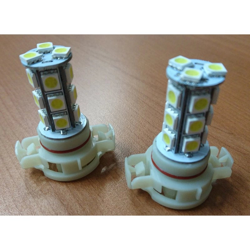 Lampada Led H16 PS24W PS19W 12V 3W Bianco Freddo Per Luci Diurne Del Audi A3 A4 VW Golf 6 Con 18 Smd 5050