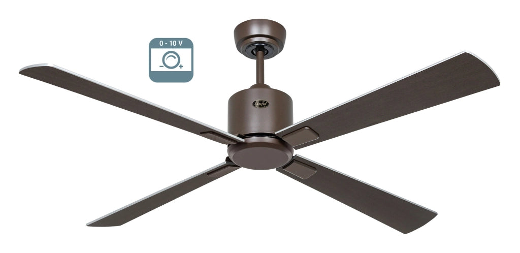 ECO NEO III 132, Ventilatore senza Luce Corpo Marrone, CasaFan
