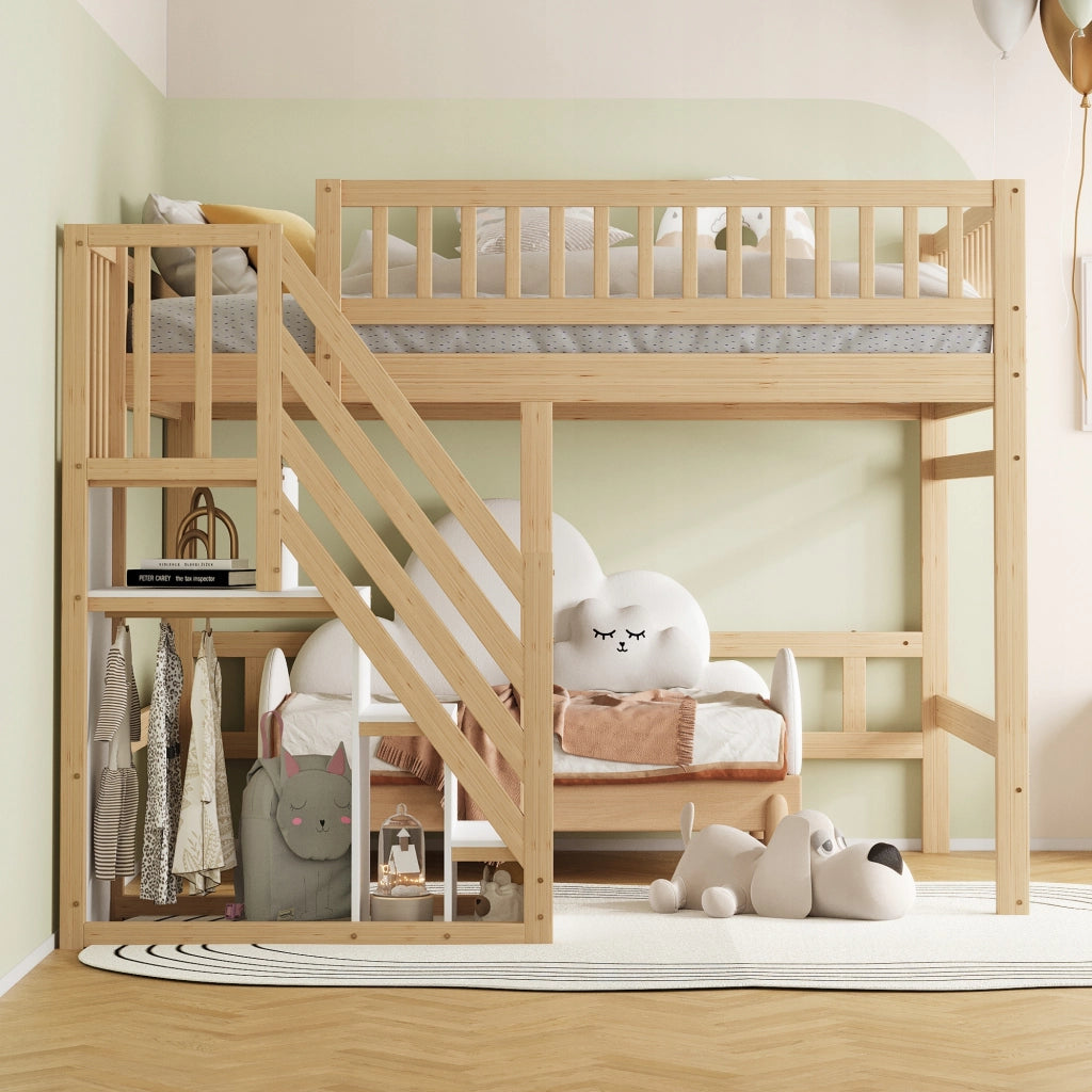 Letto in legno 140x200 - Xylo - Con sponde senza materasso