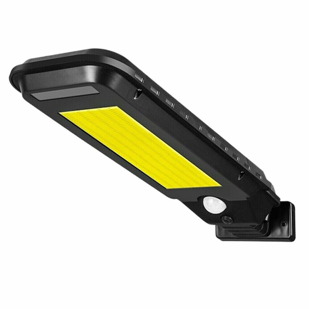 Trade Shop - Faro Lampione Stradale Pannello Solare Fotovoltaico Sensore 10 Watt Cob Tx-9328 -