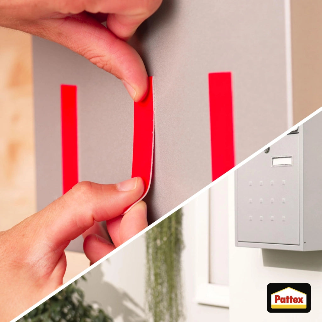 Nastro Biadesivo Extra Forte Millechiodi 19 mm x 1,5 m per Interni ed Esterni Fino a 120 kg di Tenuta Pattex Henkel