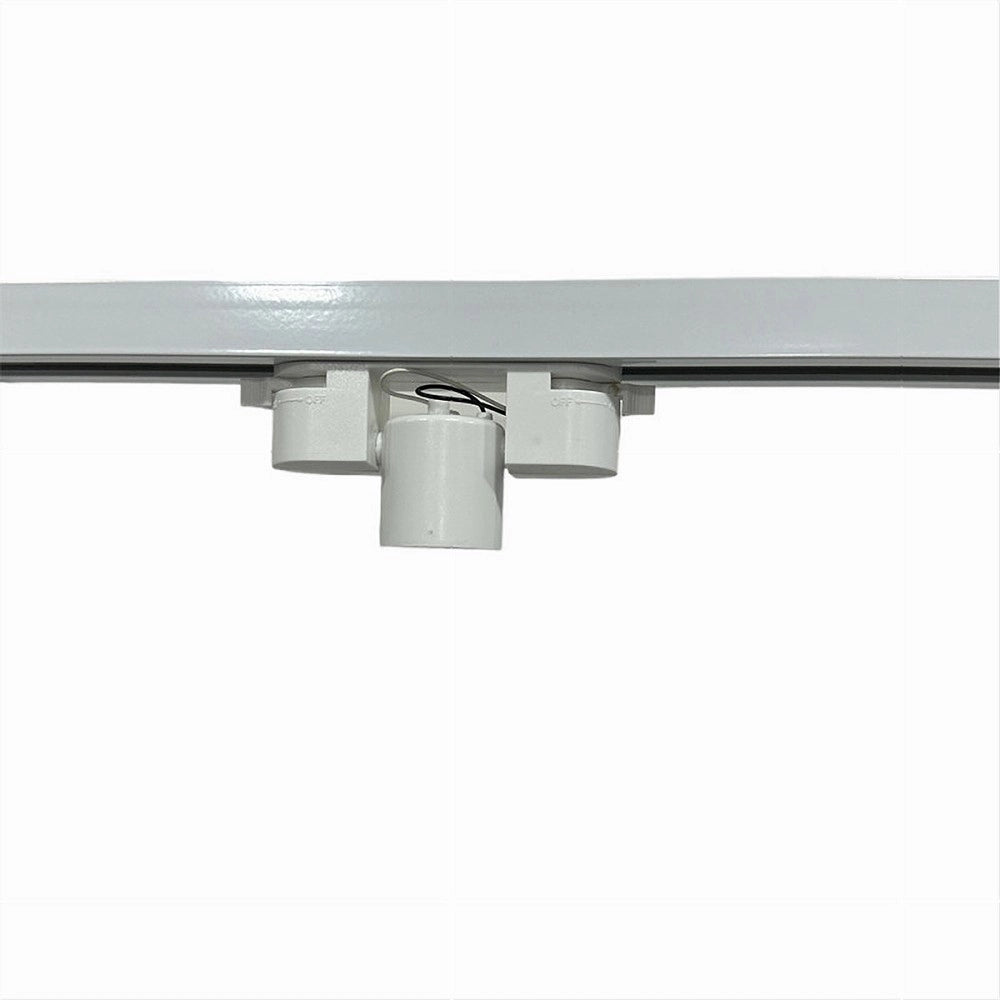 Trade Shop - Portalampada Per Binario Monofase Connettore Lampadine E27 Adattatore Pista-e27 -