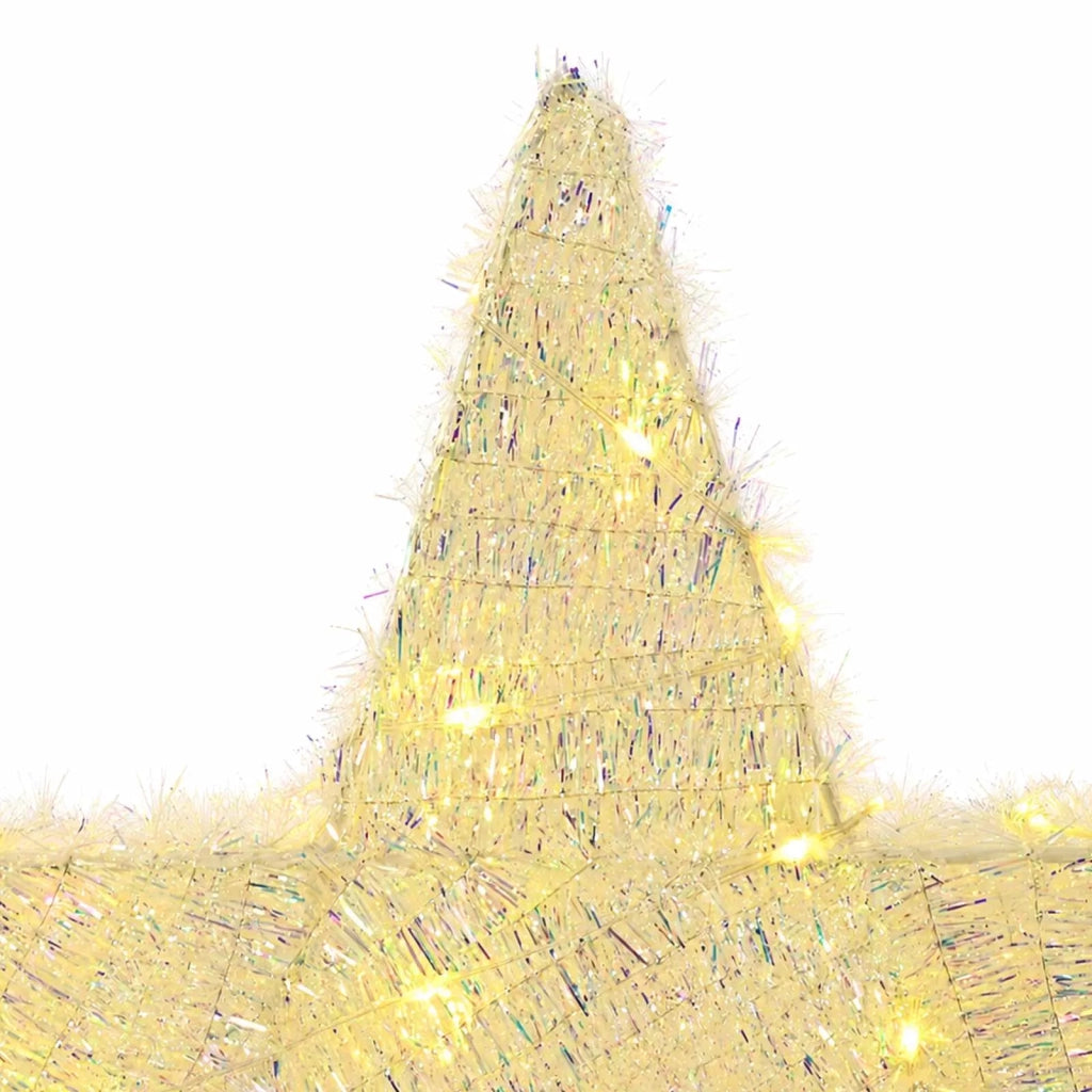 Stella di Natale 3D 50 LED Bianco caldo 55 x 53,5 x 10 cm 42049712