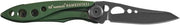 Zakmes Skeletool KB con Lama in Acciaio Inox e Flessenapritura - Verde Scuro