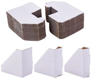 Protezione angolare 100 pezzi - Carta da imballaggio pieghevole - Angolo di imballaggio cartone - Protezione angolare di imballaggio - Dimensioni 9,85 x 2,7 x 9,8 cm - Ideale per la protezione dei quadri