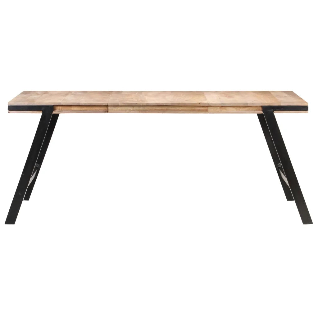 Tavolo da Pranzo 180x90x76 cm in Legno Massello di Mango  cod mxl 16300