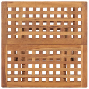 Set da Pranzo da Giardino Pieghevole 3 pz in Massello di Teak cod mxl 35764