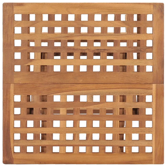 Set da Pranzo da Giardino Pieghevole 3 pz in Massello di Teak cod mxl 35764