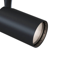 Faretto a LED per Sistema Illuminazione Binario 6W 4000K in Alluminio Vuoro  Nero