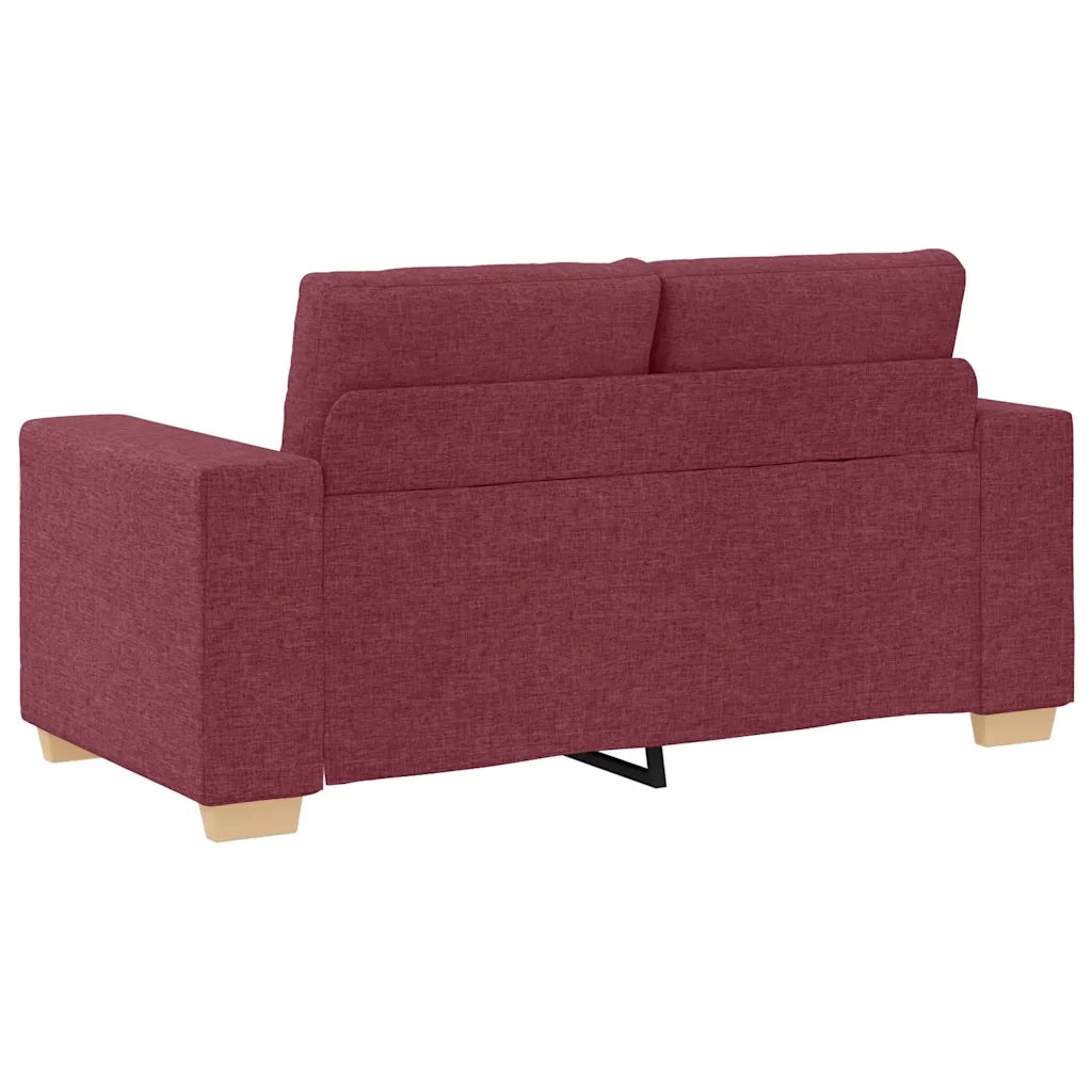 Divano Divanetto Rosso Vino 160x77x82 cm in Tessuto 4105071