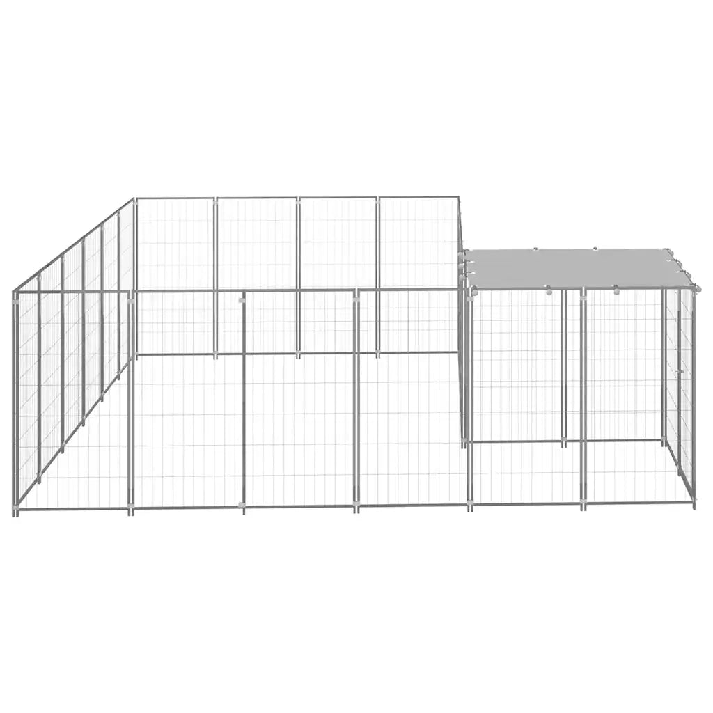 Gabbia per Cani Argento 8,47 mÂ² in Acciaio   cod mxl 44097