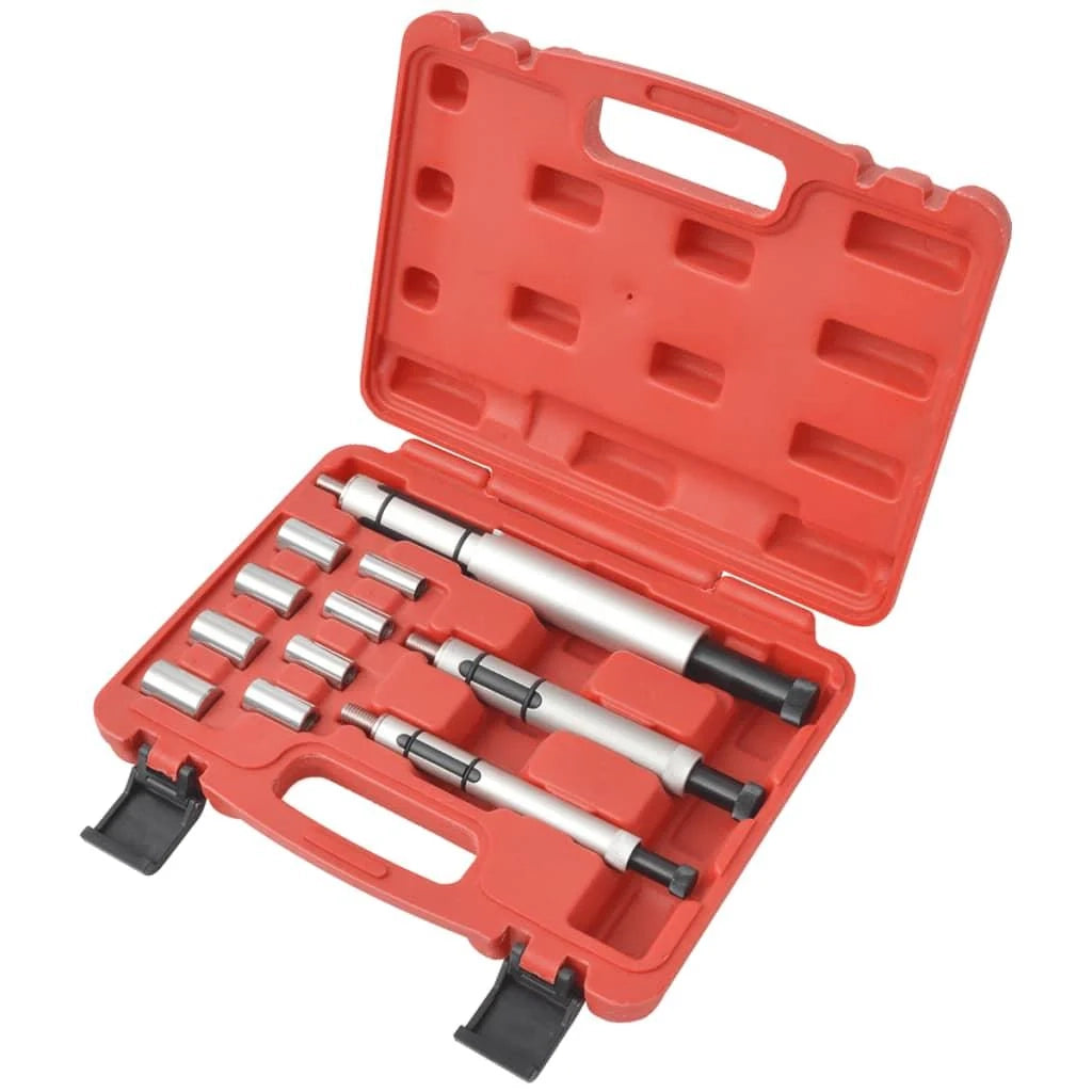 Kit di 11 utensili per l'allineamento della frizione con strumento di regolazione 02_0004232