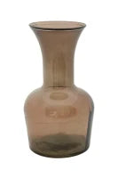 Vaso Vetro Riciclato Cup Brown Cm Ø 19X33  (Made In Spain)
