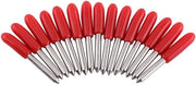 Snijplotterblad per Vinyl - Hoge Durezza - Colore Rosso - Per Snipplotters Graphtec - Pacchetto da 15