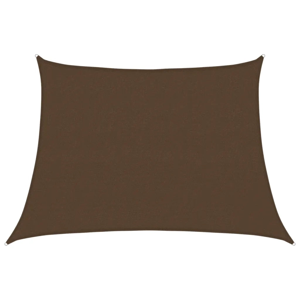 Vela Parasole 160 g/mÂ² Marrone 4/5x3 m in HDPE
