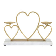Porta Cand Hearts Cm cm 30x9x20