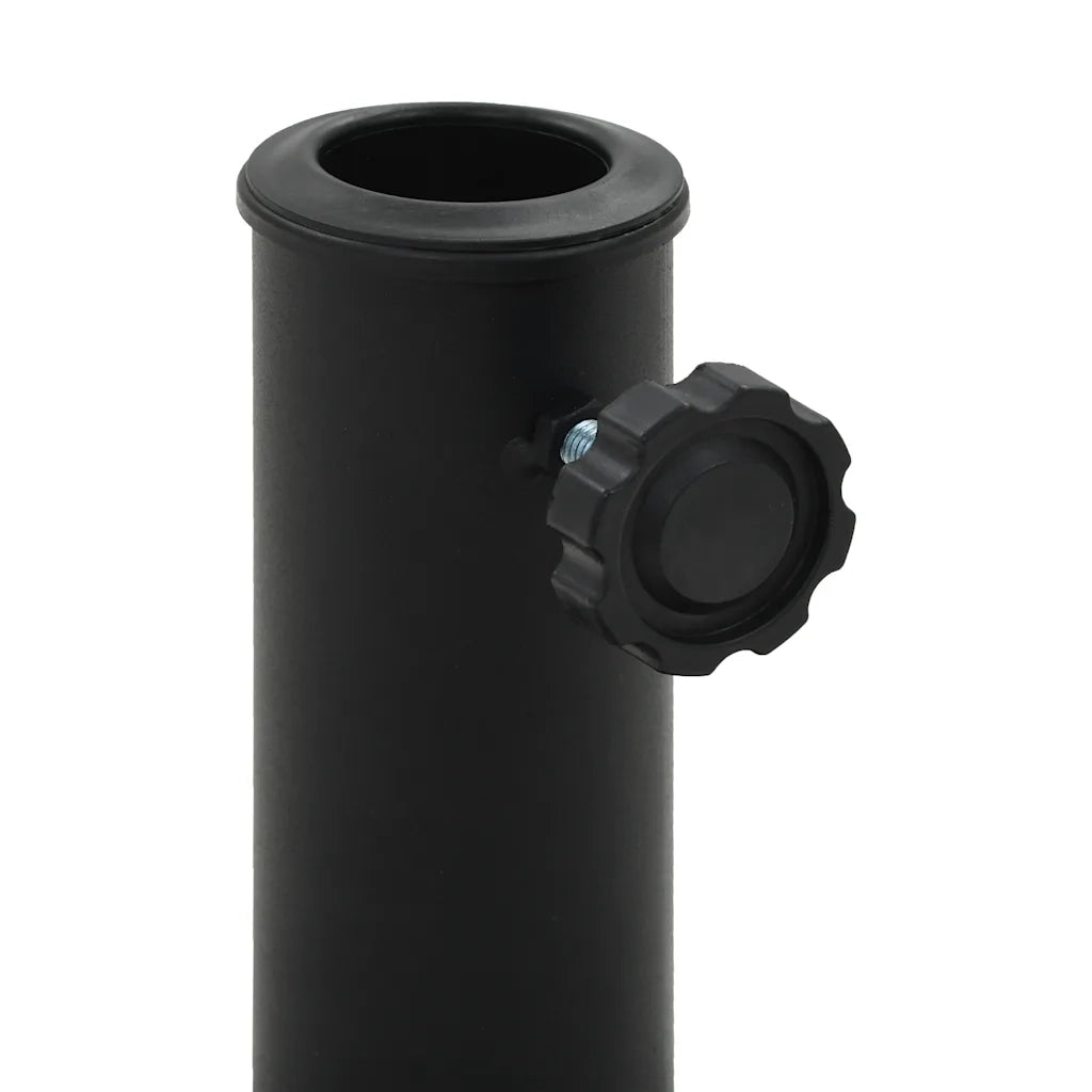 Base per Parasole Semicircolare in Poliresina 9 kg Nero CFW3671464