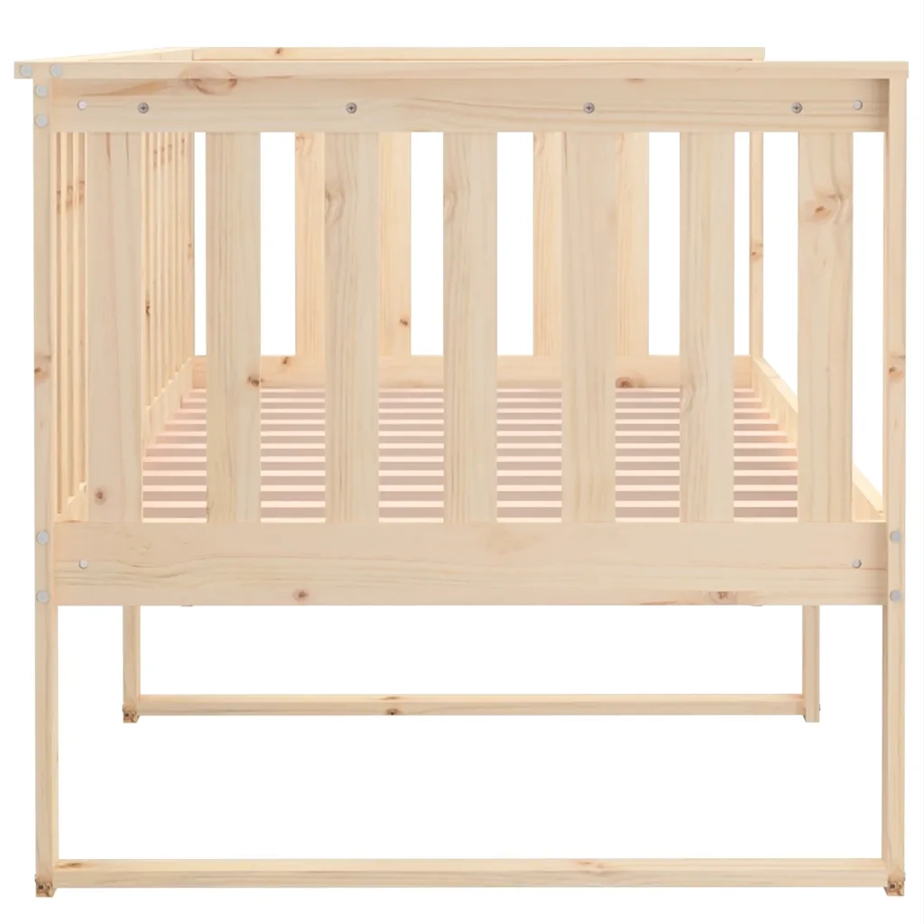 Dormeuse senza Materasso 100x200 cm in Legno Massello di Pino 820886