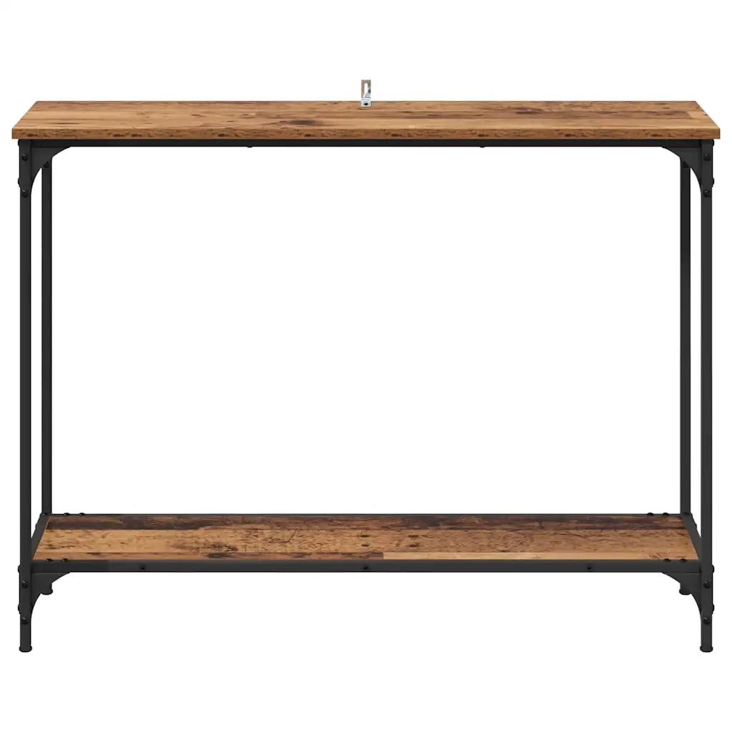 Tavolo consolle Legno vecchio 101 x 30.5 x 75 cm