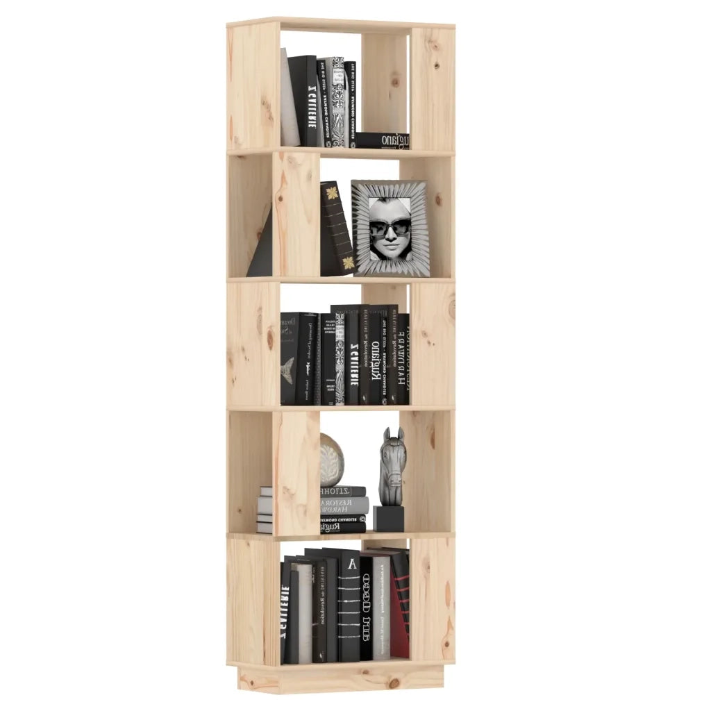 Libreria/Divisorio 51x25x163,5 cm Legno Massello di Pino cod mxl 33783