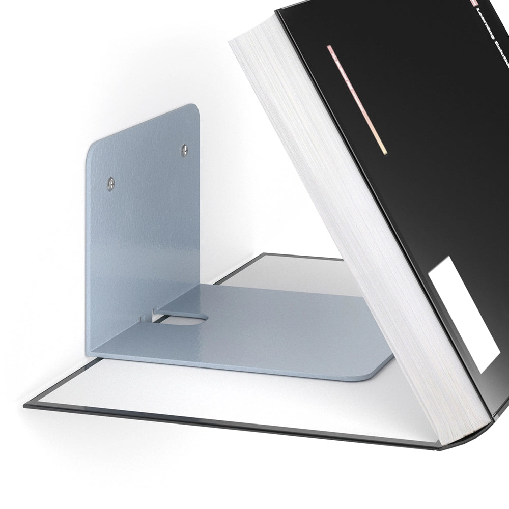 Vicco Libreria da parete Grigio 12.5 x 9 cm Set di 4