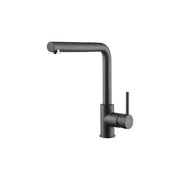 Newform X-Trend 63425.43.238 - Miscelatore da cucina Mono Splitcomando, installazione su piano-vasca, materiale ottone, bocca girevole e doccetta estraibile, altezza 29,6 cm, antracite