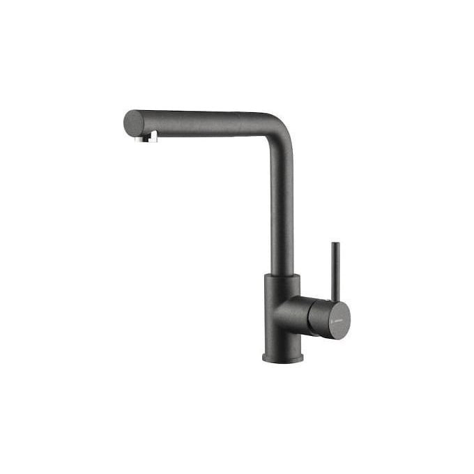 Newform X-Trend 63425.43.238 - Miscelatore da cucina Mono Splitcomando, installazione su piano-vasca, materiale ottone, bocca girevole e doccetta estraibile, altezza 29,6 cm, antracite