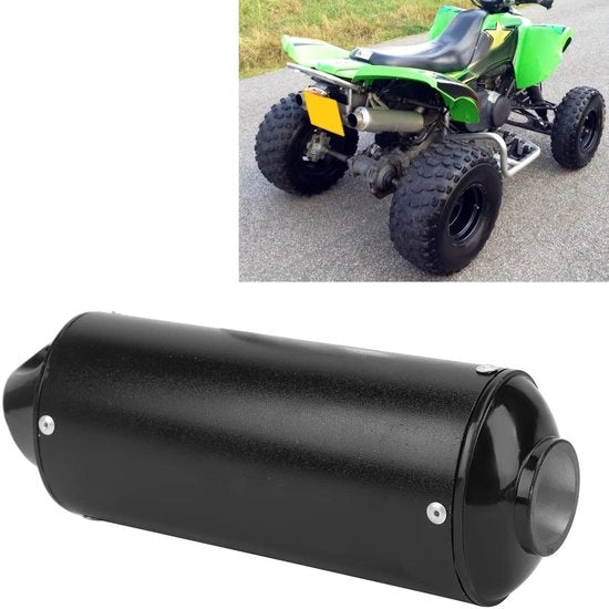 Demper di Scarico per Motocicletta - 32 mm - Adatto per Pit Bike - Costruito in Metallo di Alta Qualità - Installazione Facile - Prestazioni Stabilizzate