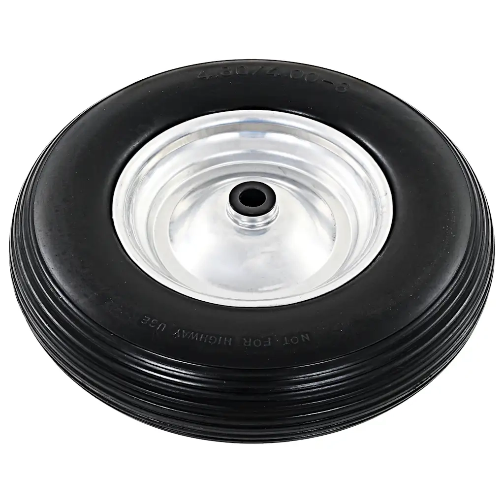 Ruota per Carriola con Asse in PU Solido 4.00-8 390 mm CFW5315775
