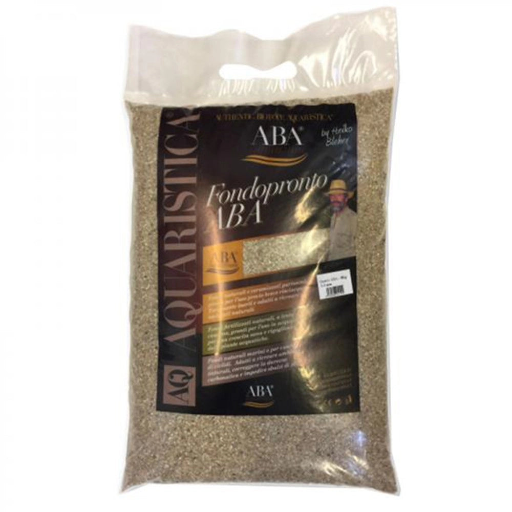 Aquaristica ABA FondoPronto Quarzo 8Kg - substrato inerte per acqua dolce Granulometria: 2-3 mm, Colore: Mix Scuro