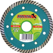 DISCO DIAMANTATO 'GRES' MOLITAL Ø 115 mm - MOLITAL