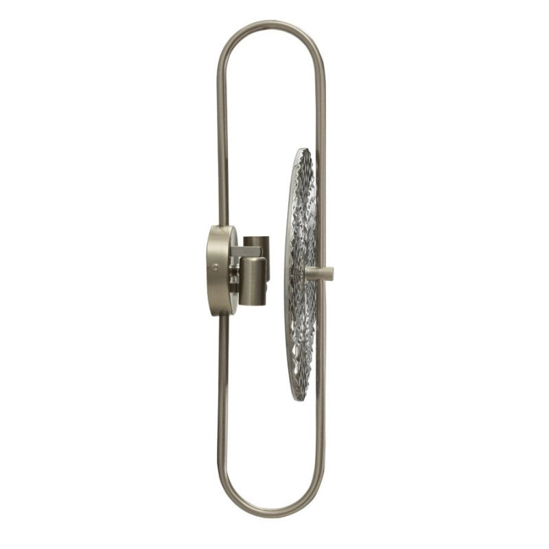 Lampadelle A Da Muro Silvery cm 28x15x54