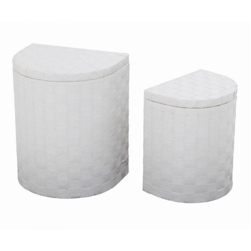 Cestone paper bianco con fod 1-2 45x35h54mezzaluna